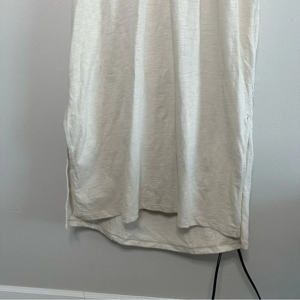 Elegant Cream Midi Dress - Picture 4 of 8